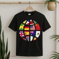 International World Flags Traveler Travelling World Flags T-Shirt thumb 2