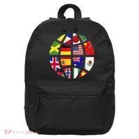 International World Flags Traveler Travelling World Flags 16 in Basic Backpack thumb 0