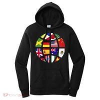 International World Flags Traveler Travelling World Flags Women's Hoodie thumb 0