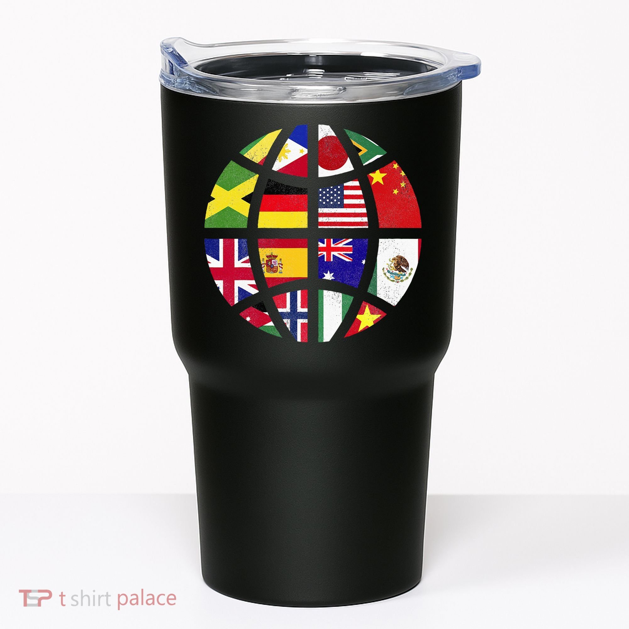 International World Flags Traveler Travelling World Flags Tumbler