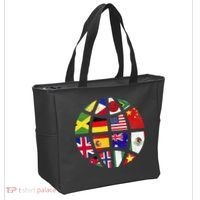 International World Flags Traveler Travelling World Flags Tote Bag thumb 2