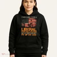 I Was Going To Be A Liberal For Halloween Flag Hoodie thumb 5