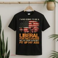 I Was Going To Be A Liberal For Halloween Flag T-Shirt thumb 2