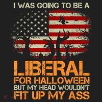 I Was Going To Be A Liberal For Halloween Flag Beanie thumb 2