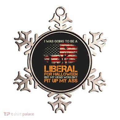 I Was Going To Be A Liberal For Halloween Flag Ornament