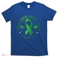 I Wear Green For My Nephew Scoliosis Awareness Gift T-Shirt thumb 0