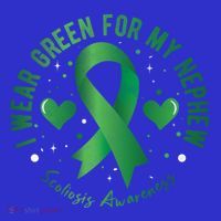 I Wear Green For My Nephew Scoliosis Awareness Gift Women's Tank Top thumb 5
