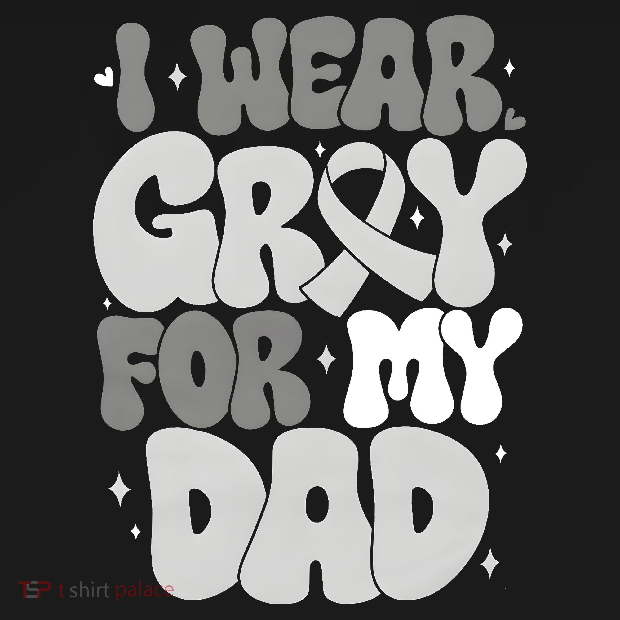 I Wear Gray For My Dad Brain Cancer Awareness Women's Tank Top