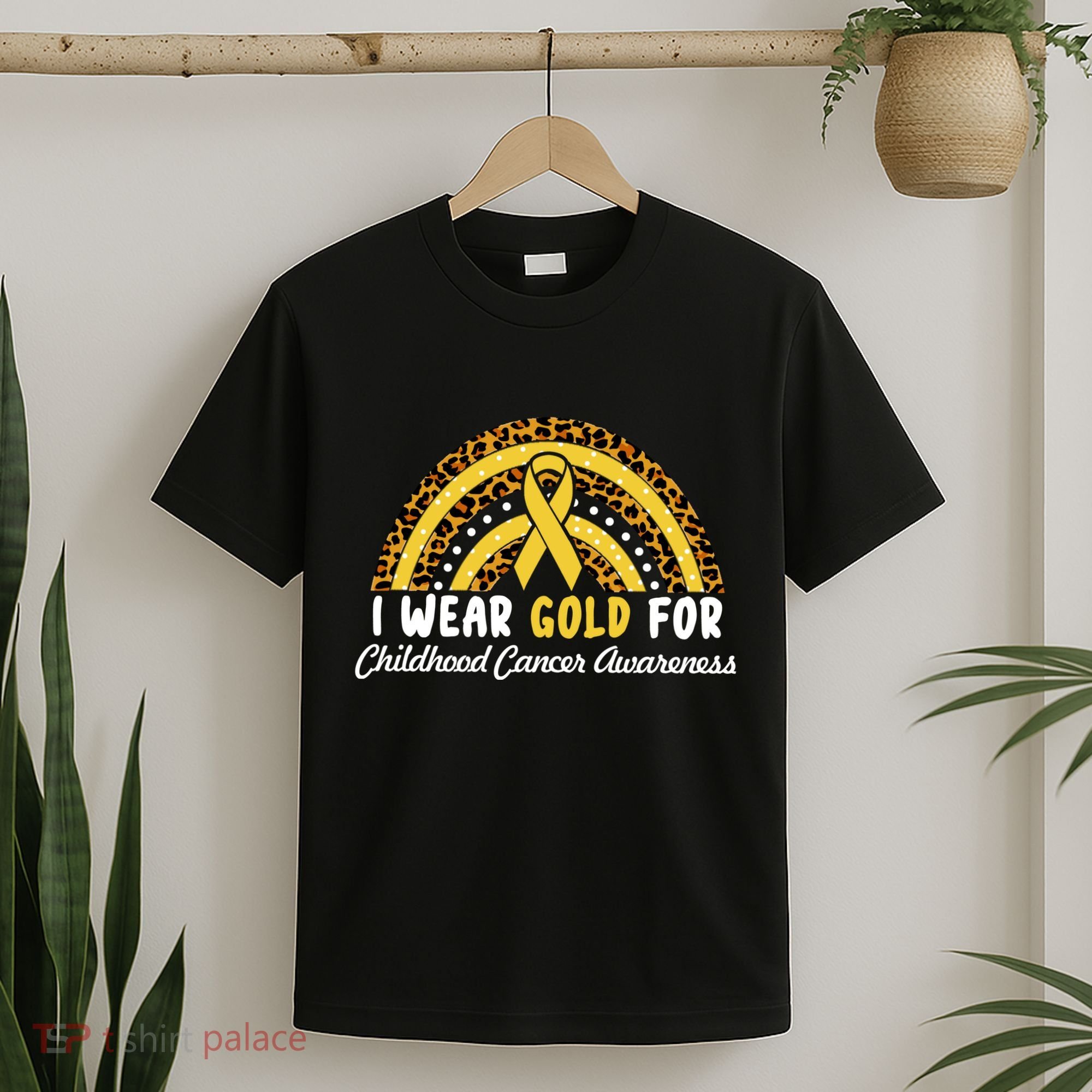 I Wear Gold For Childhood Cancer Awareness T-Shirt