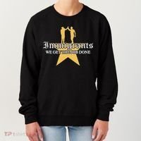 Immigrants We Get The Job Done Stars Women's Sweatshirt thumb 0