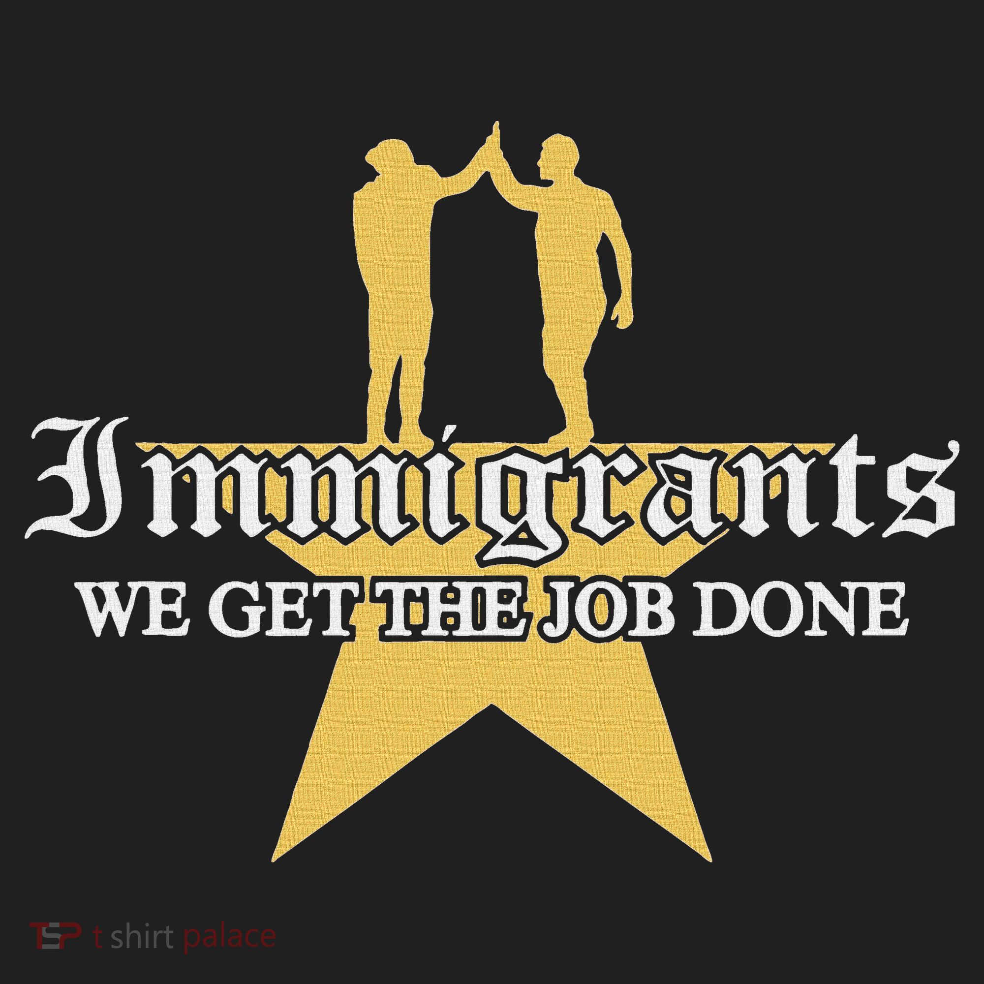 Immigrants We Get The Job Done Stars Tumbler