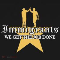 Immigrants We Get The Job Done Stars Mousepad thumb 1