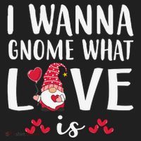 I Wanna Gnome What Love Is Valentine Day Beanie thumb 2