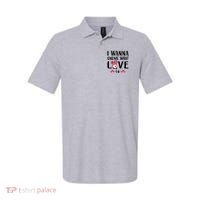 I Wanna Gnome What Love Is Valentine Day Polo thumb 0