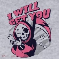 I Will Get You Grim Reaper Cute Gift Women's Sweatshirt thumb 2