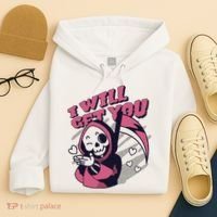 I Will Get You Grim Reaper Cute Gift Hoodie thumb 4