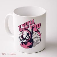 I Will Get You Grim Reaper Cute Gift Coffee Mug thumb 0