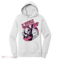 I Will Get You Grim Reaper Cute Gift Women's Hoodie thumb 0