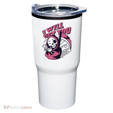 I Will Get You Grim Reaper Cute Gift Tumbler