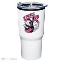 I Will Get You Grim Reaper Cute Gift Tumbler thumb 0