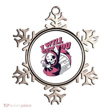 I Will Get You Grim Reaper Cute Gift Ornament
