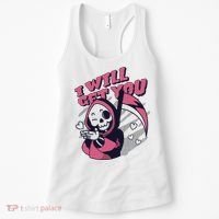 I Will Get You Grim Reaper Cute Gift Women's Tank Top thumb 0