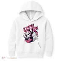 I Will Get You Grim Reaper Cute Gift Kids Hoodie thumb 0