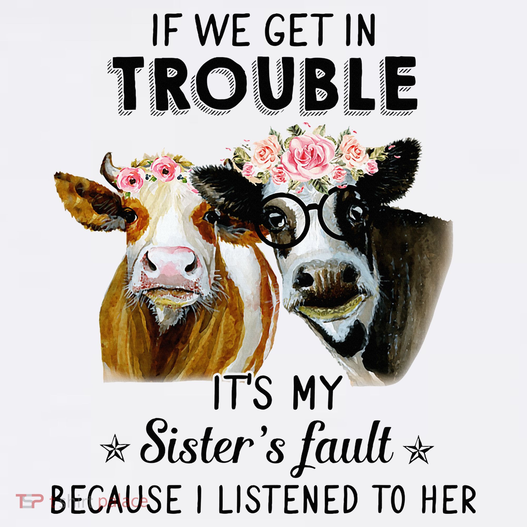 If We Get In Trouble ItS My SisterS Fault Women's Hoodie