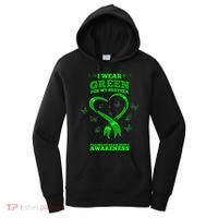I Wear Green For My Brother Traumatic Brain Injury Awareness Women's Hoodie thumb 0