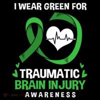 I Wear Green For Traumatic Brain Injury Awareness Gift Coffee Mug thumb 5