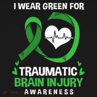 I Wear Green For Traumatic Brain Injury Awareness Gift Women's Hoodie thumb 2