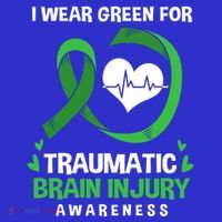 I Wear Green For Traumatic Brain Injury Awareness Gift Women's Tank Top thumb 5