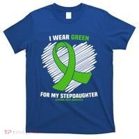 I Wear Green For My Stepdaughter Cerebral Palsy Awareness Funny Gift T-Shirt thumb 0
