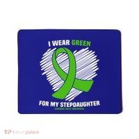 I Wear Green For My Stepdaughter Cerebral Palsy Awareness Funny Gift Mousepad thumb 0