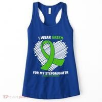 I Wear Green For My Stepdaughter Cerebral Palsy Awareness Funny Gift Women's Tank Top thumb 0