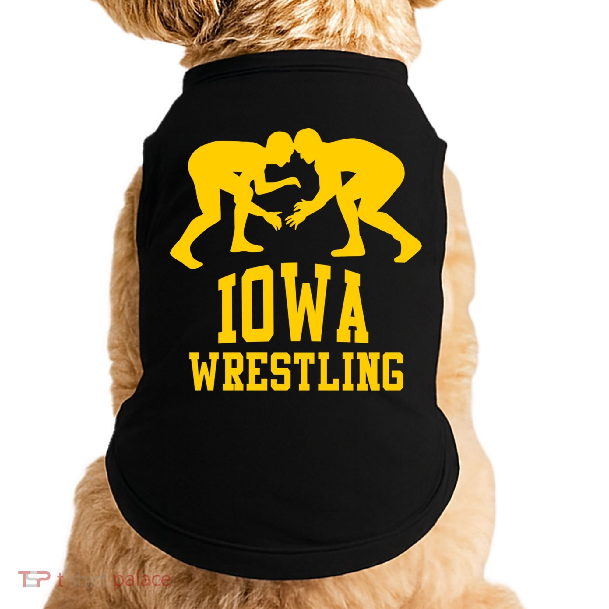 Iowa Wrestling Gift Doggie Tank