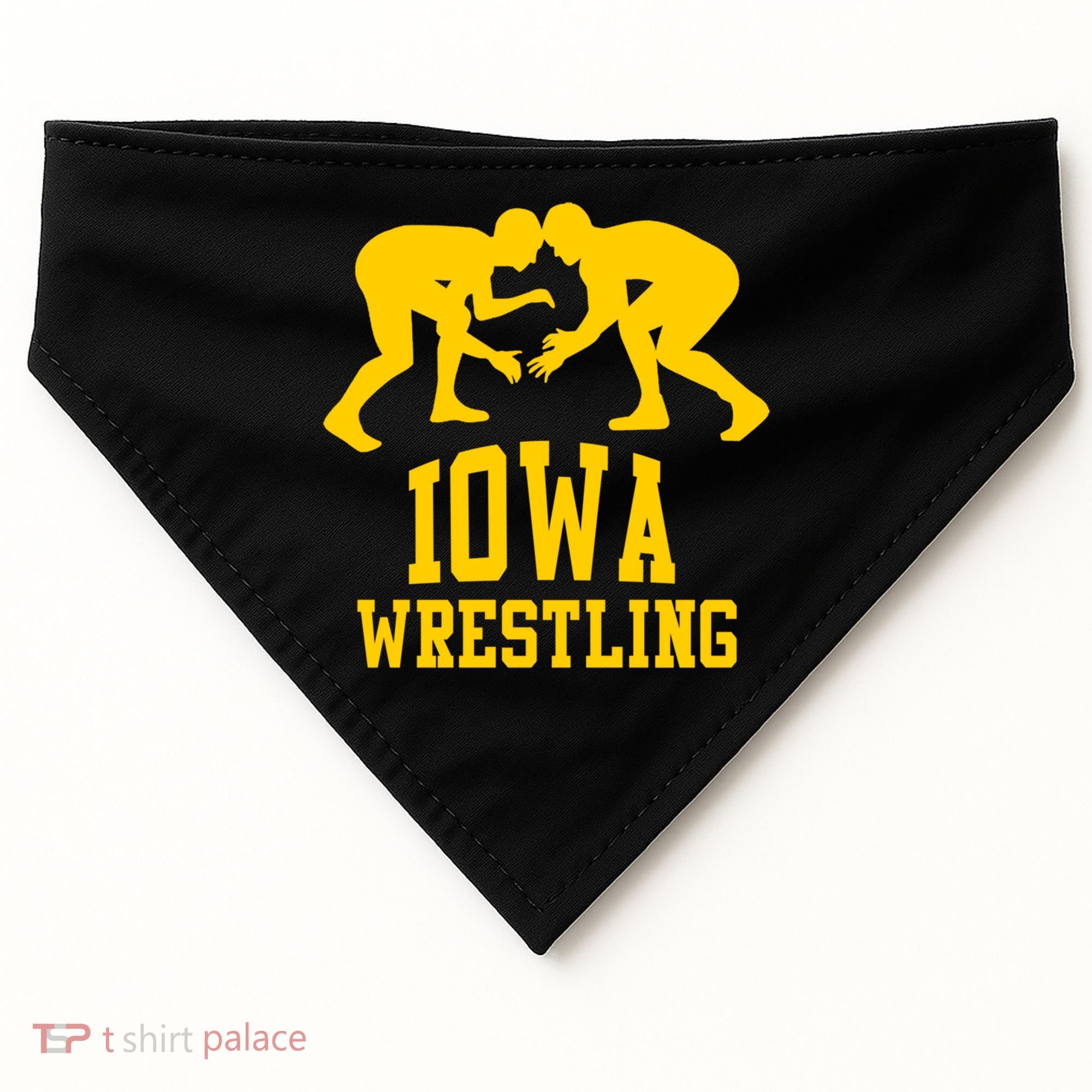Iowa Wrestling Gift USA-Made Doggie Bandana