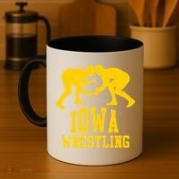 Iowa Wrestling Gift Coffee Mug thumb 4