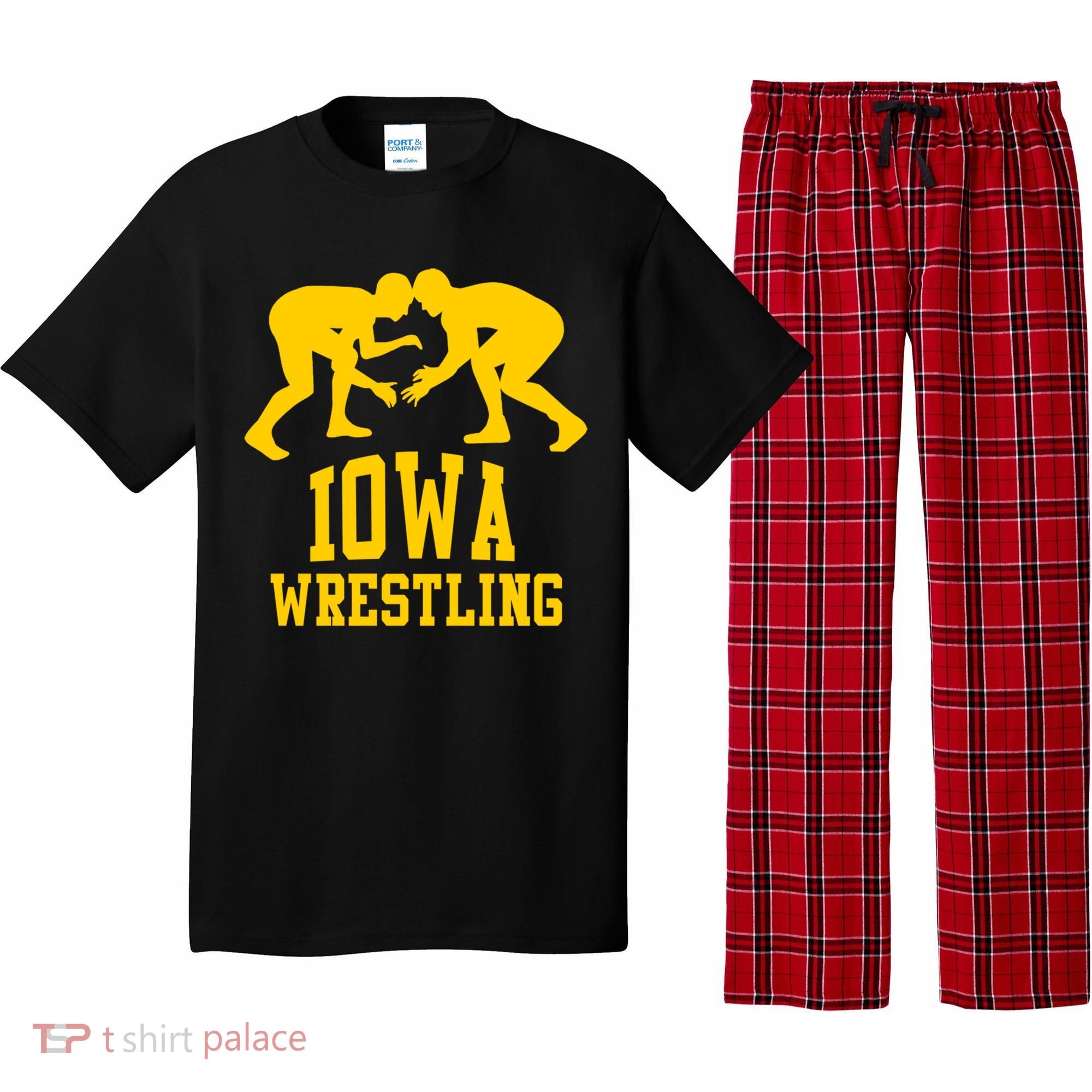 Iowa Wrestling Gift Pajama Set