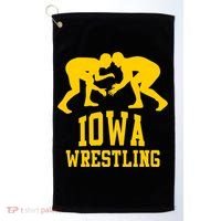 Iowa Wrestling Gift Golf Towel thumb 0