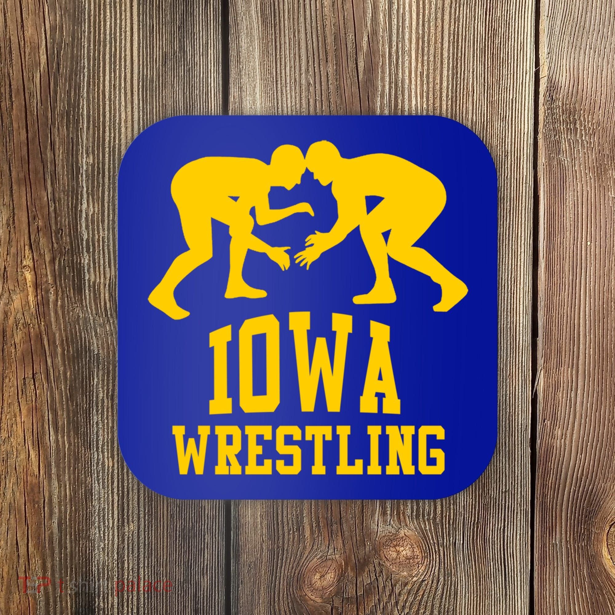 Iowa Wrestling Gift Coaster