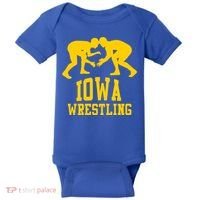 Iowa Wrestling Gift Baby Bodysuit thumb 0