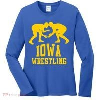 Iowa Wrestling Gift Women's Long Sleeve Shirt thumb 0