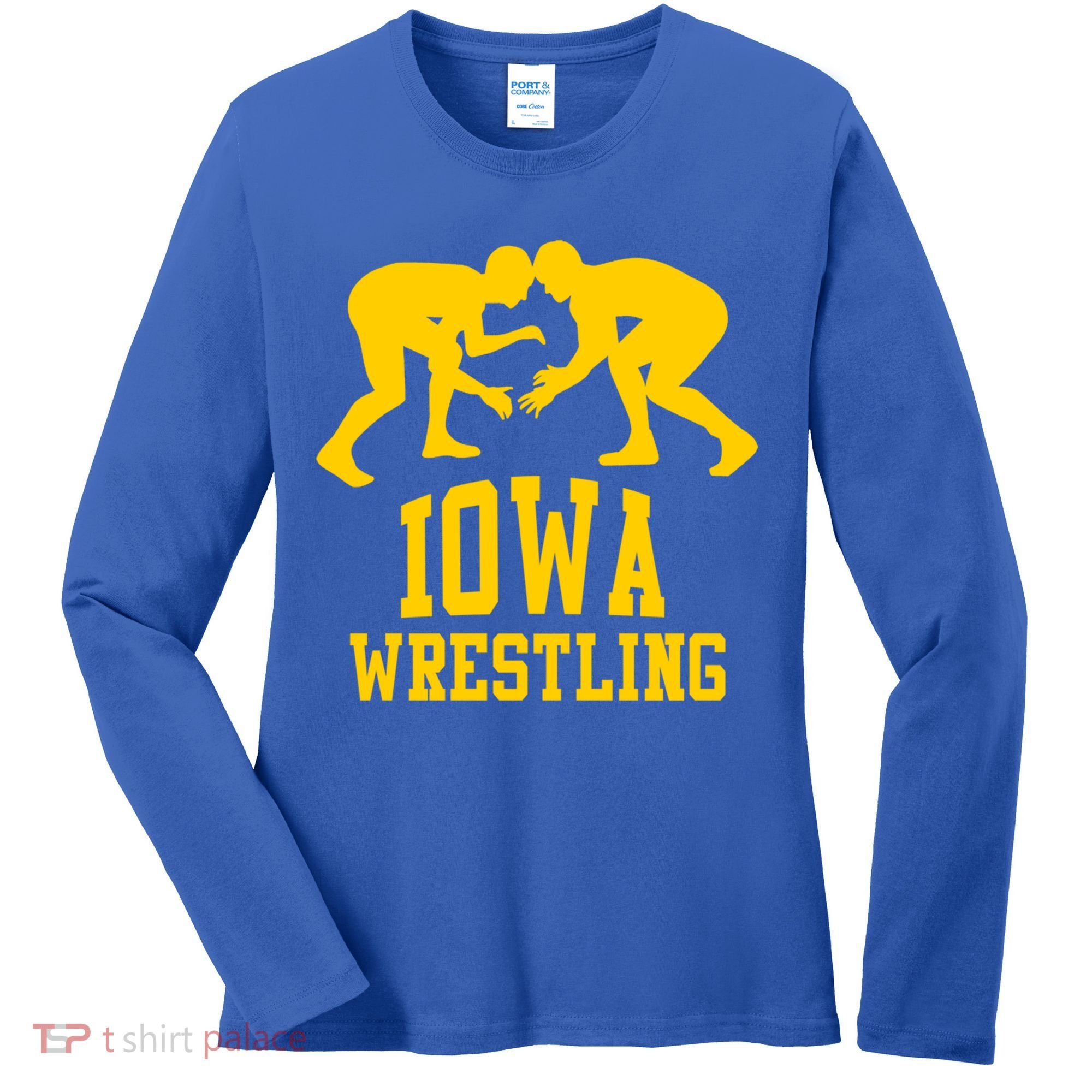 Iowa Wrestling Gift Women's Long Sleeve Shirt