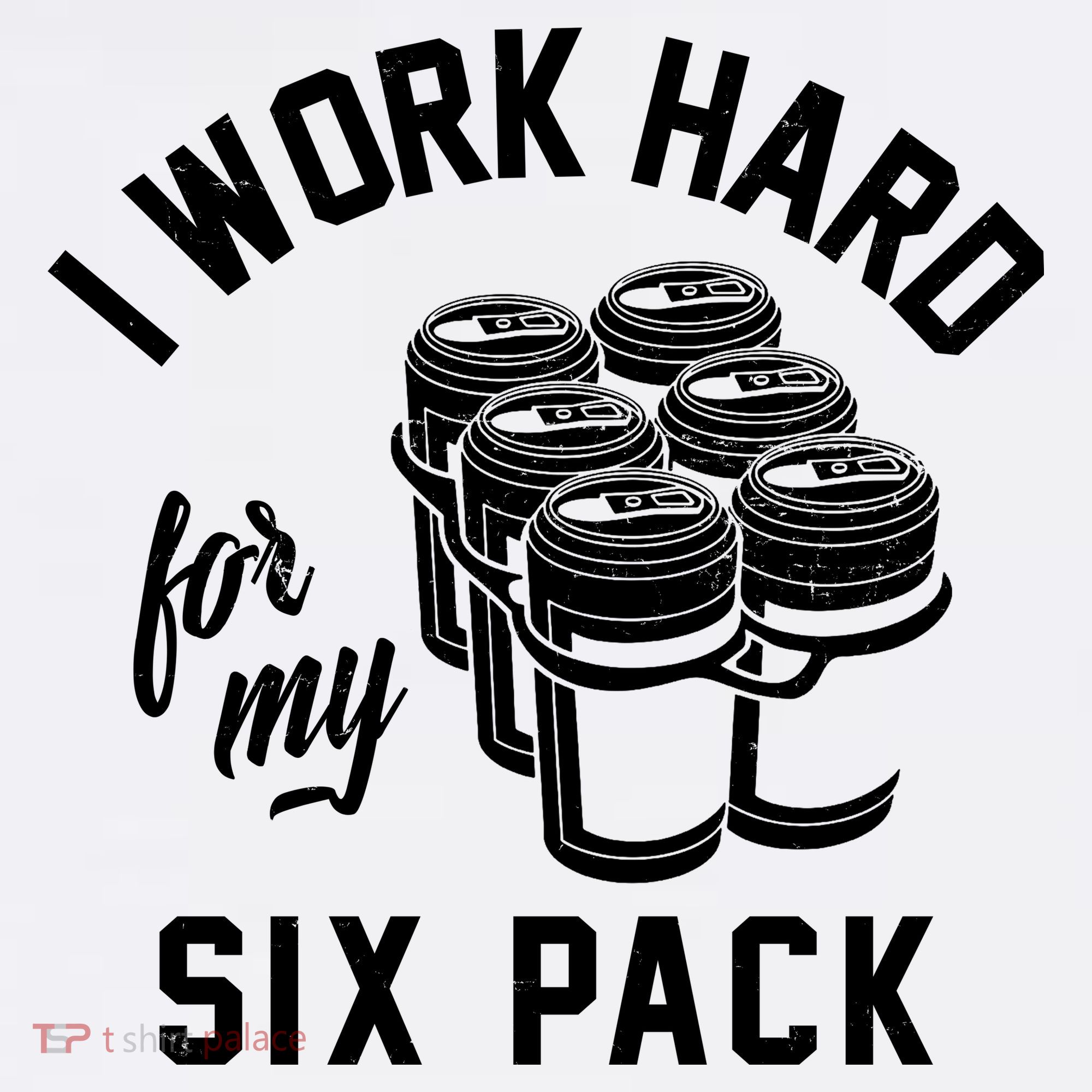 I Work Hard For My Six Pack Funny Beer Meme Baby Bodysuit