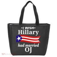 I Wish Hillary Had Married Oj Funny Anti Hillary Tote Bag thumb 0