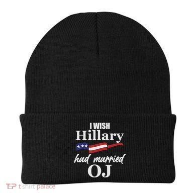 I Wish Hillary Had Married OJ Beanie