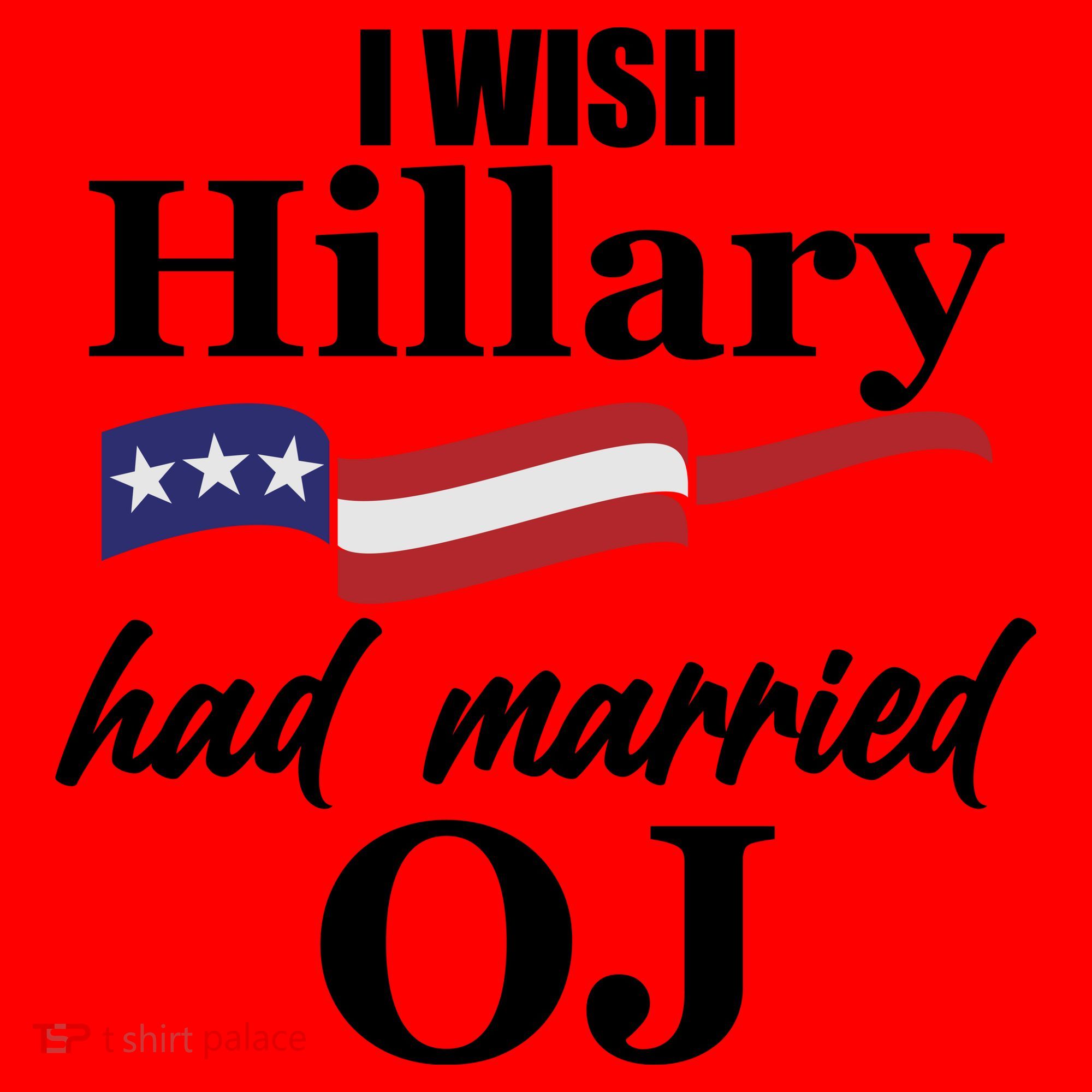 I Wish Hillary Had Married OJ Santa Hat