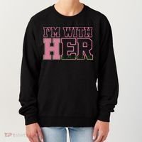 Im With Her Kamala Harris 2024 President Vote Women's Sweatshirt thumb 0