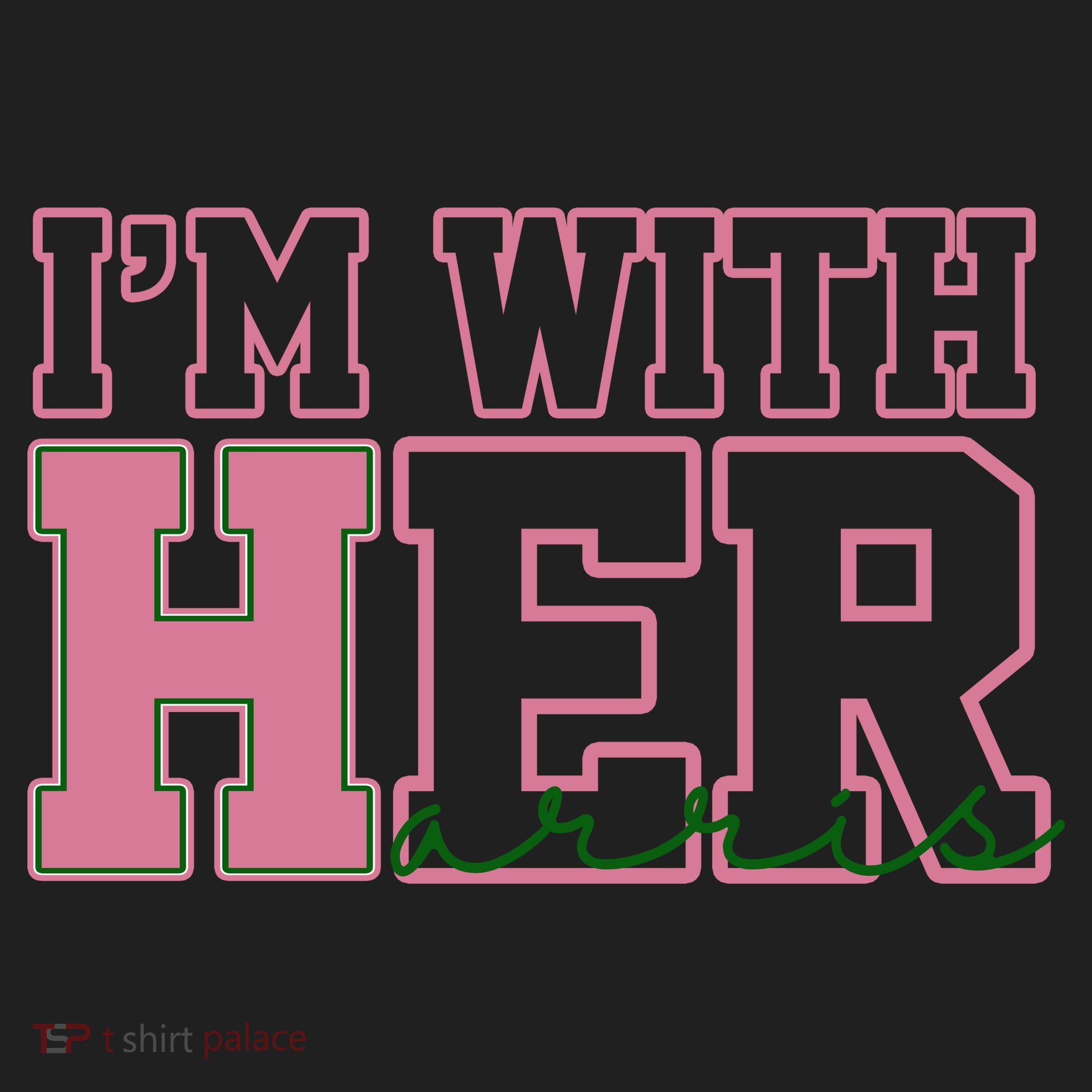 Im With Her Kamala Harris 2024 President Vote Women's Sweatshirt